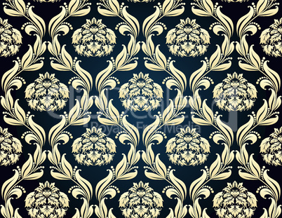 seamless damask pattern