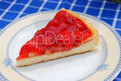 Erdbeerkuchen - Strawberry pie