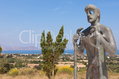 Statue des Asklepios, Kos, Griechenland  Statue of Asclepius, Ko