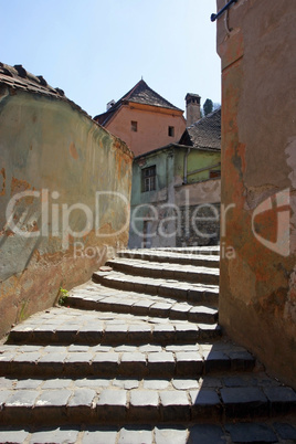Treppe in Sighisoara