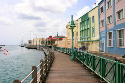Promenade in Bridgetown, Barbados