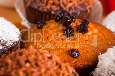 Verschiedene Muffins