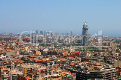 Blick über Barcelona