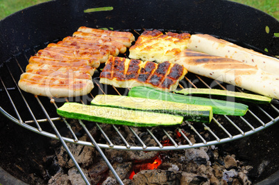 Grillen Grillkaese - grilling cheese 02