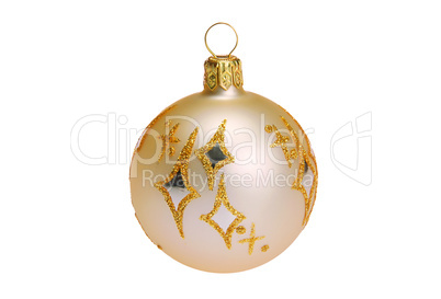 Weihnachtskugel freigestellt - christmas ball isolated 24