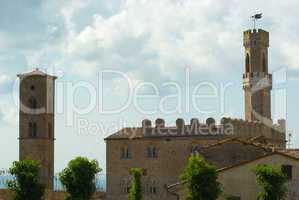 Rathaus in Volterra, Toskana Palazzo dei Priori - Town hall in Volterra, Tuscany Palazzo dei Priori