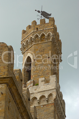 Rathaus in Volterra, Toskana Palazzo dei Priori - Town hall in Volterra, Tuscany Palazzo dei Priori