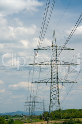 Hochspannungsmasten - High voltage poles