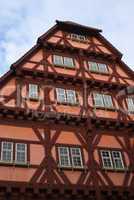 Fachwerkhaus in Esslingen am Neckar - Half timbered house in Esslingen am Neckar, Germany