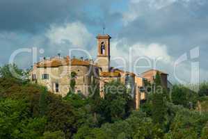 Dorf in der Toskana - Village in Tuscany