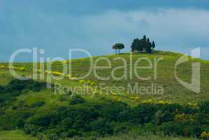 Landschaft in der Toskana, Italien - Landscape in tuscany, italy