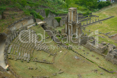 Römisches Amphitheater in Volterra, Toskana - Tuscany