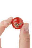 Small red tomato