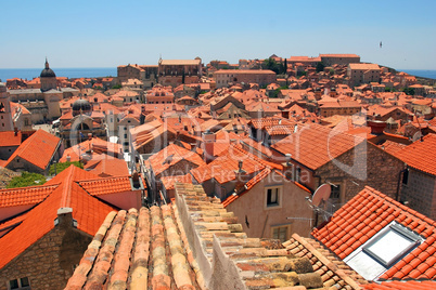 Blick über Dubrovnik