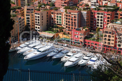 Yachthafen in Monaco
