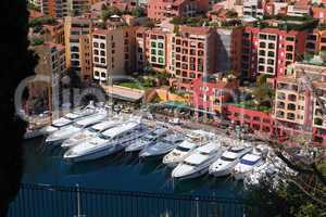 Yachthafen in Monaco