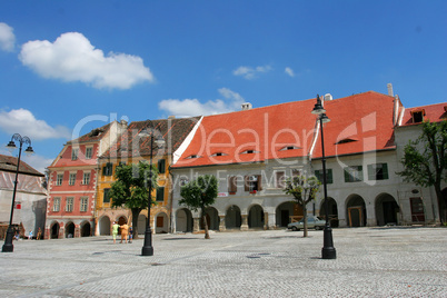 Platz in Sibiu (Hermannstadt)