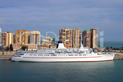 Schiff vor Cadiz