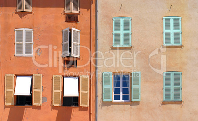 Fassade in St. Tropez