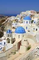 Blick auf Thira, Santorin