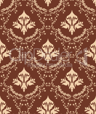 seamless damask pattern