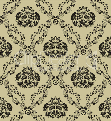 seamless damask pattern