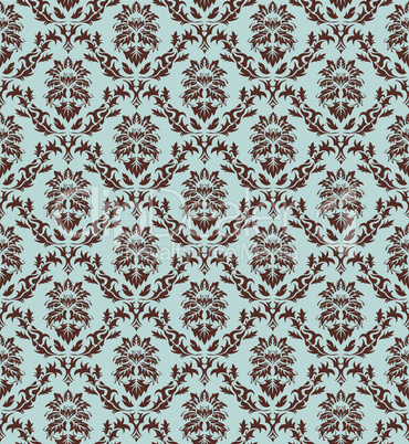 seamless damask pattern