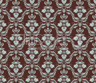 seamless damask pattern