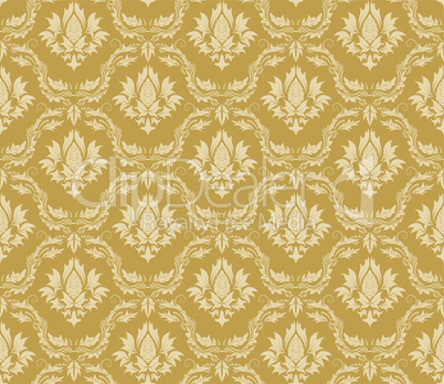 seamless damask pattern