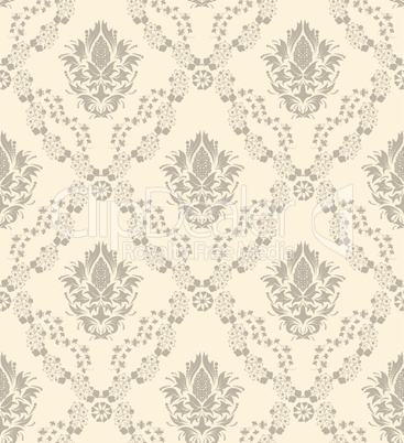 seamless damask pattern