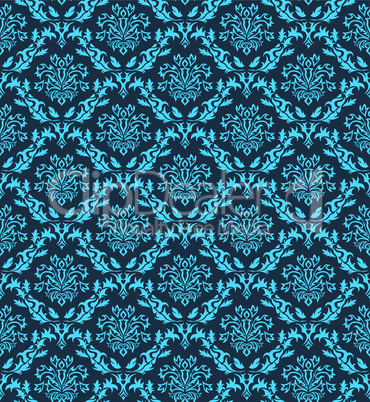 seamless damask pattern