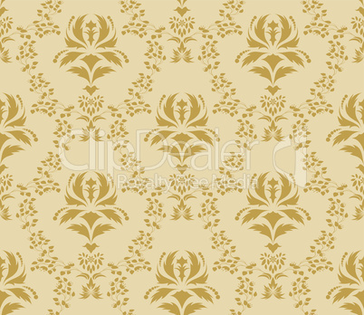 seamless damask pattern