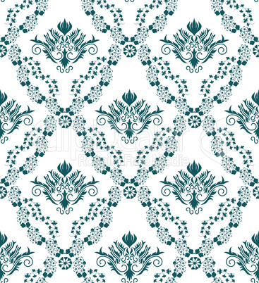 seamless damask pattern