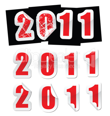 new year sticker
