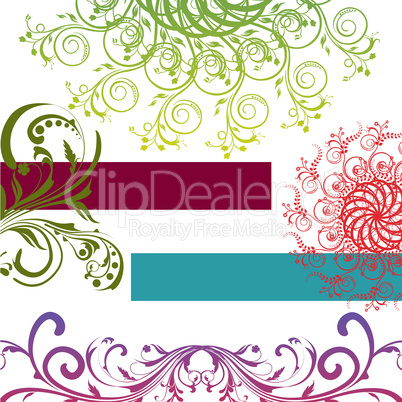 abstract floral background