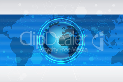 abstract global background