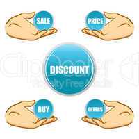 sale and discount tags