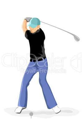 golf player