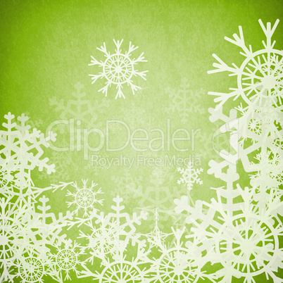 abstract snowflake background