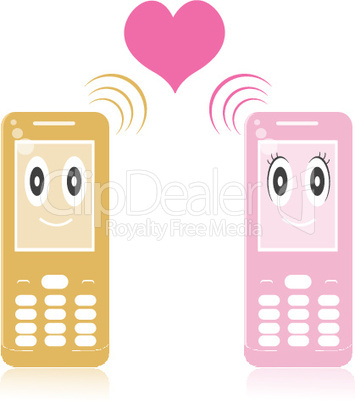 Handys und Herz
