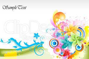 abstract colorful vector background