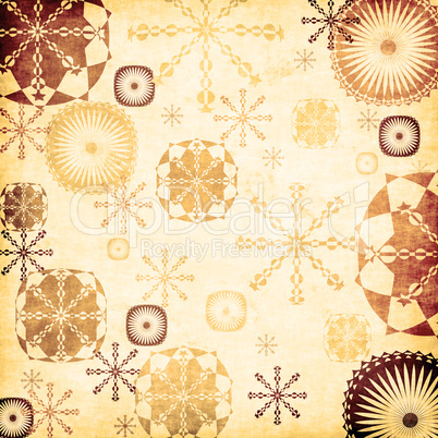 Snowflakes background