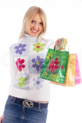 Shopping girl Shopping girl