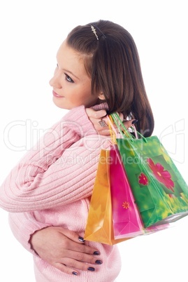 Shopping girl Shopping girl