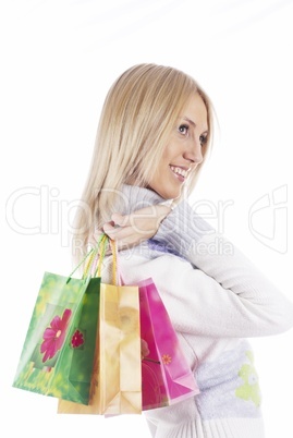 Shopping girl Shopping girl