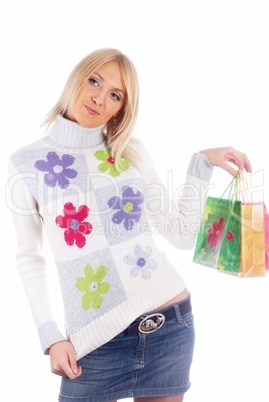 Shopping girl Shopping girl