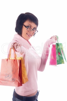 Shopping girl Shopping girl