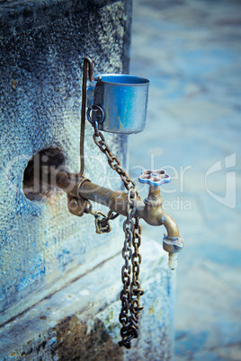 Old water tap