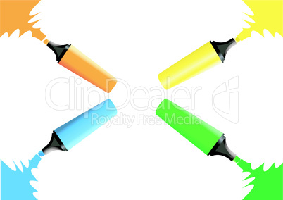 Set of markers
