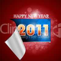 2011 new year card